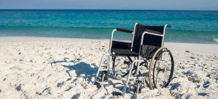 Rolstoelvriendelijke stranden in Andalusië